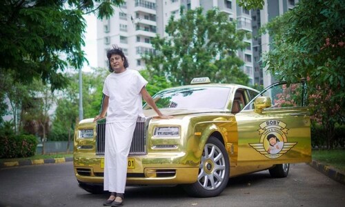 Kerala entrepreneur converts Rolls Royce into luxury cab