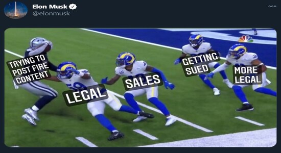 Meme master…: Musk loves to fire away funny memes. Exhibit A. Meme master…: Musk loves to fire away funny memes. Exhibit A.