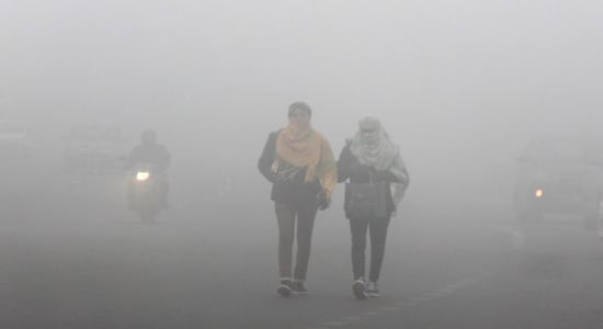 Cold New Year morning in Delhi; air quality 'very poor'