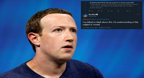 …Or Zuckerberg: Musk also chided fellow billionaire Mark Zuckerberg after the latter said the Tesla CEO’s warnings about the potential harmful effects of AI were “pretty irresponsible”. In response, Musk simply said Zuckerberg’s “understanding of the subject is limited”. Burn. …Or Zuckerberg: Musk also chided fellow billionaire Mark Zuckerberg after the latter said the Tesla CEO’s warnings about the potential harmful effects of AI were “pretty irresponsible”. In response, Musk simply said Zuckerberg’s “understanding of the subject is limited”. Burn.