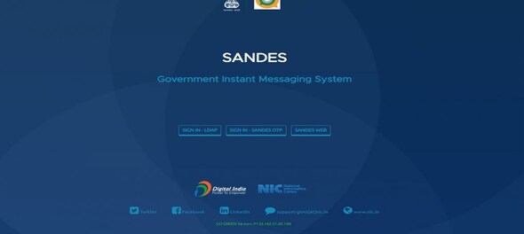 Govt launches homemade instant messaging platform Sandes; India's answer to WhatsApp