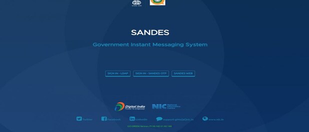 Govt launches homemade instant messaging platform Sandes; India's answer to WhatsApp