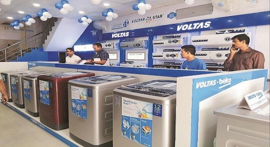 voltas, share price, stock market india, results, nse, BSE, nifty