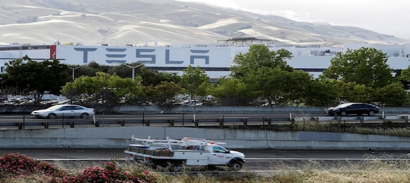 Fire at Tesla's Fremont factory under control, no injuries reported