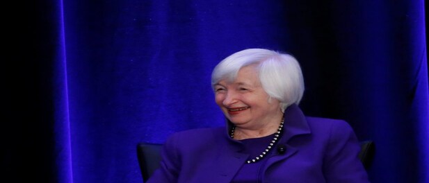 US Treasury Secretary Janet Yellen attempts to assuage investor fears as bank stocks slide