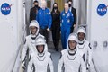 SpaceX rocketship launches 4 astronauts on NASA mission to space station