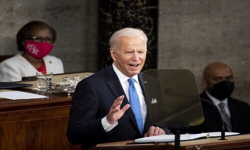 The new guy? Joe Biden debuts at democracy's most exclusive club