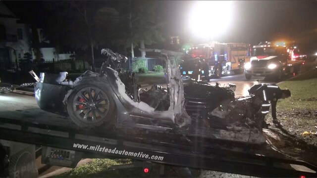 Two dead in Tesla crash in Texas that was believed to be driverless ...