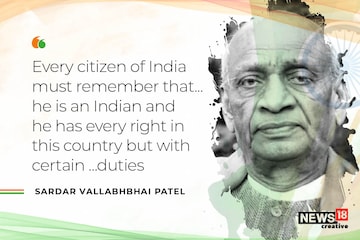 Sardar Vallabhbhai Patel quotes, famous quotes