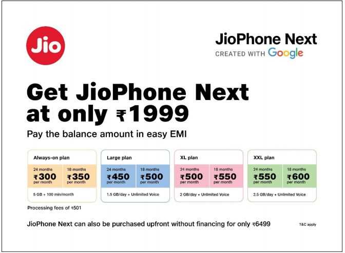 jio 1999 phone