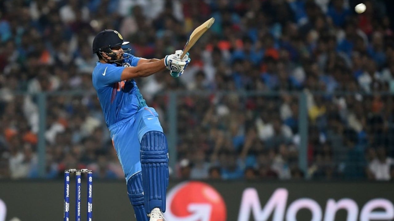 Rohit Sharma plays a shot during India's T20 match against Pakistan in the 2016 World T20 (Image: AP