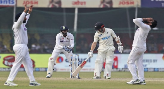 In pics: New Zealand fight out a draw, deny India win in opening Test