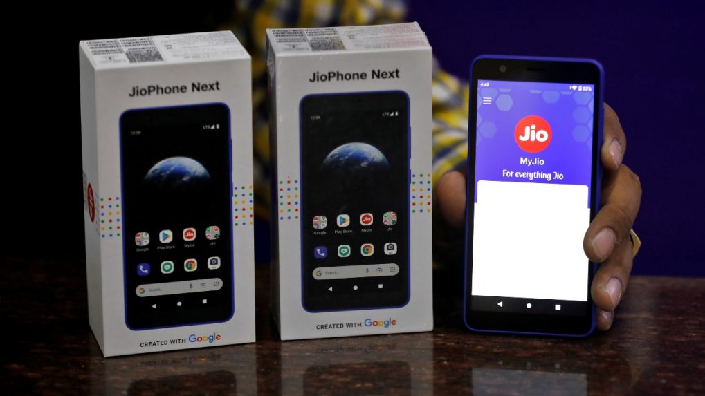 jio next phone emi