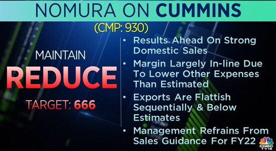 Nomura on Cummins, cummins, share price, brokerage calls Nomura on Cummins, cummins, share price, brokerage calls