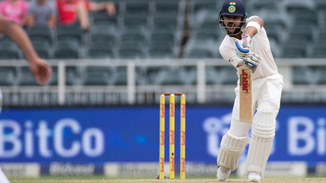 India’s Virat Kohli plays a shot during India's third Test against South Africa in Johannesburg (Image: Reuters)