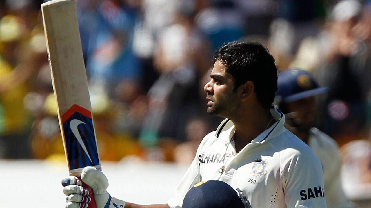 Virat Kohli of India celebrates after reaching 100 runs during their third day of the fourth test cricket match against Australia in Adelaide (Image: Reuters)