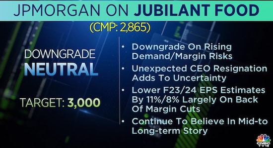 JPMorgan on Jubilant FoodWorks, Jubilant FoodWorks, share price, stock market, brokerage calls 