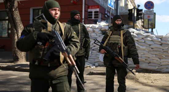 David versus Goliath | Ukraine’s population is 44 million, with 603,550 sq km of territory compared to Russia’s 146 million population in 17.13 million sq km of territory. Ukraine spent a total of $5.92 billion on military spending in 2020 compared to Russia’s $61.7 billion military spending. (Image: Reuters) David versus Goliath | Ukraine’s population is 44 million, with 603,550 sq km of territory compared to Russia’s 146 million population in 17.13 million sq km of territory. Ukraine spent a total of $5.92 billion on military spending in 2020 compared to Russia’s $61.7 billion military spending. (Image: Reuters)