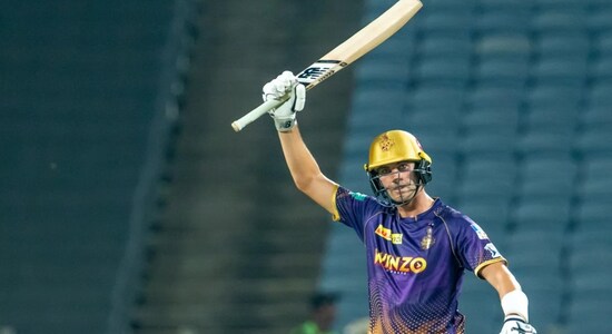 On Wednesday, Australian pace bowler Pat Cummins smashed Mumbai Indian bolwers all over the park at MCA stadium in Pune and hit a 14-ball fifty to guide Kolkata Knight Riders to a comfortbale 5-wicket win. Cummin's half-century was the fastest fifty in the history of IPL and it levelled him KL Rahul. Here are the six quikest fifties recorded in the history of the league. (Image: IPL/BCCI) On Wednesday, Australian pace bowler Pat Cummins smashed Mumbai Indian bolwers all over the park at MCA stadium in Pune and hit a 14-ball fifty to guide Kolkata Knight Riders to a comfortbale 5-wicket win. Cummin's half-century was the fastest fifty in the history of IPL and it levelled him KL Rahul. Here are the six quikest fifties recorded in the history of the league. (Image: IPL/BCCI)