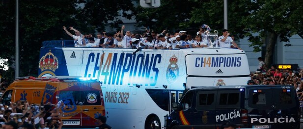 Champions League final, Follow Real Madrid's trophy parade LIVE