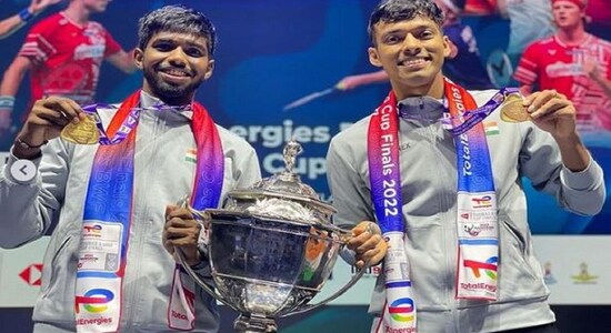 Thomas Cup winners Satwiksairaj and Chirag pull out of Thailand Open