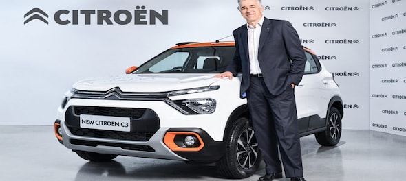 Citroen unveils its first all-electric hatchback eC3 in India
