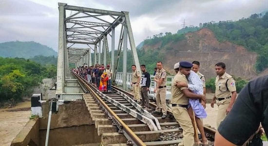 At least three people were killed in landslides in Dima Hasao district of Assam, an official bulletin said. (Image: PTI)