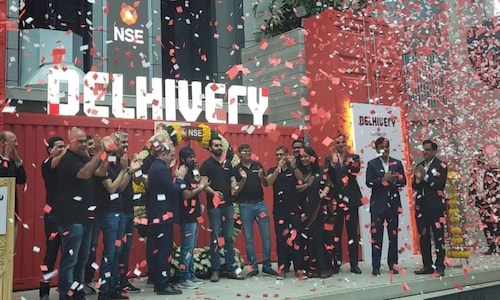 Delhivery makes decent Dalal Street debut as shares list at premium over issue price