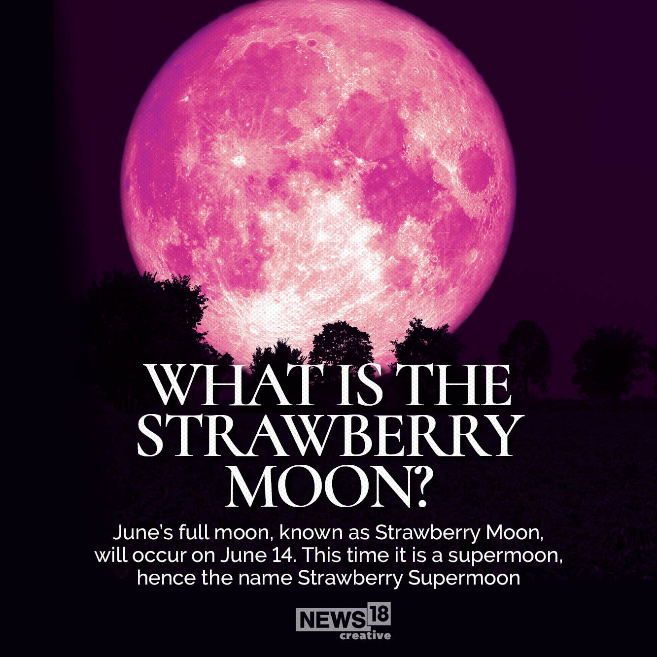 Strawberry moon to appear in sky today. How rare is this phenomenon?