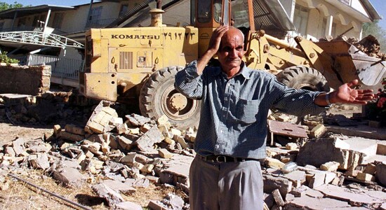 2002 | A deadly earthquake measuring 6.5 on the Richter scale hit Iran and killed more than 200 people. (Image: Reuters) 2002 | A deadly earthquake measuring 6.5 on the Richter scale hit Iran and killed more than 200 people. (Image: Reuters)