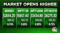Sensex and Nifty50 make a gap-up start on financial and oil & gas boost