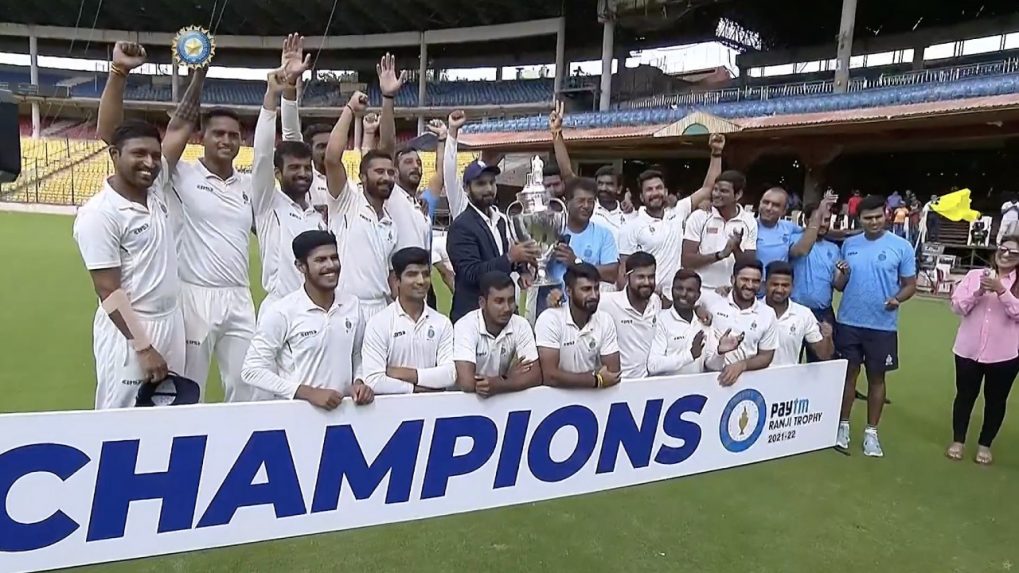 BCCI increases cash reward for Ranji Trophy winners to Rs 5 crore