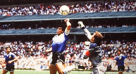 The &quot;Hand of God&quot; considered one of the most iconic moments in the history of football happened on June 22 1986. In the quarterfinal match of the 1986 Football World Cup between Argentina and England, Diego Maradona famously scored the “Hand of God” goal in Mexico City. The goal was ruled as a header although the ball had bounced off Maradona's fist. The referees missed the handball and there was no technology available at the time to overrule the decision. Later, Maradona had described the goal as being scored &quot;a little with the head of Maradona, and a little with the hand of God.&quot;. Maradona scored another goal in the match as Argentina defeated England 2-1. Argentina later went to win the World Cup. Here are some of the other historic events that happened on June 22. (Image: B/R Football Twitter)