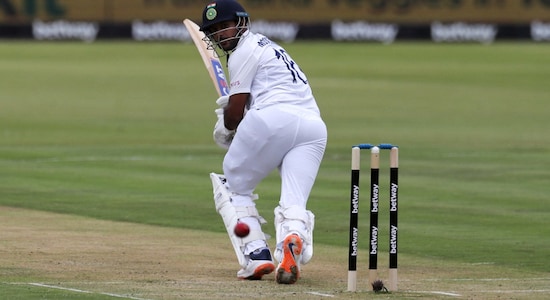 Opening pair woes: Rohit's absence will also make the Indian camp think hard about who should walk open the Indian innings along with Shubhman Gill.Three options that India have to solve this issue are Mayank Agarwal, Cheteshwar Pujara and KS Bharat.Agarwal has been rushed to England and will hardly get time to acclimatize to the English conditions. If this is the line of thought then either Bharat or Pujara will open.But given foreign conditions and against the likes of James Anderson and Stuart Broad it would be slightly risky to give Bharat his debut.But would it also be wise to promote Pujara up in the batting given that he has batted at no.3 for most of his career and has only recently got back in form after a prolonged lean patch? Opening pair woes: Rohit's absence will also make the Indian camp think hard about who should walk open the Indian innings along with Shubhman Gill.Three options that India have to solve this issue are Mayank Agarwal, Cheteshwar Pujara and KS Bharat.Agarwal has been rushed to England and will hardly get time to acclimatize to the English conditions. If this is the line of thought then either Bharat or Pujara will open.But given foreign conditions and against the likes of James Anderson and Stuart Broad it would be slightly risky to give Bharat his debut.But would it also be wise to promote Pujara up in the batting given that he has batted at no.3 for most of his career and has only recently got back in form after a prolonged lean patch?