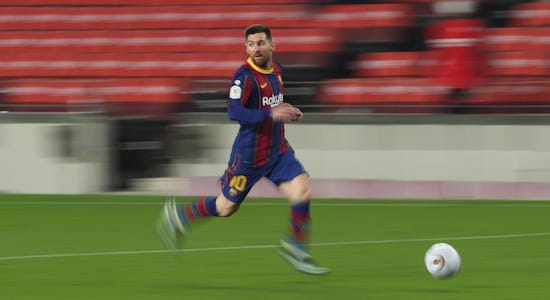 Lionel Messi es el jugador más implicado en la historia del Barcelona.  Messi disputó 778 partidos con los blaugrana, lo que supone un récord.  (Foto: Reuters)