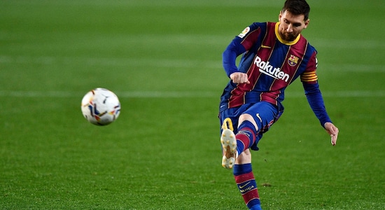 En 2012, Lionel Messi anotó 91 goles en total con Barcelona y Argentina.  Con eso Messi se convirtió en el futbolista con más chicas en el año calendario.  (Foto: Reuters)