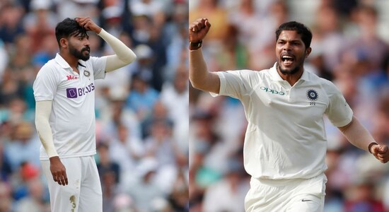 Who shall acompany Bumrah and Shami as India's third fast bowler? Jasprit Bumrah and Mohammed Shami are near certanity in India's playing XI. There will be a tussle between Mohammed Siraj and Umeah Yadav to be the third fast bowler in India's playing XI. (Image: Reuters) Who shall acompany Bumrah and Shami as India's third fast bowler? Jasprit Bumrah and Mohammed Shami are near certanity in India's playing XI. There will be a tussle between Mohammed Siraj and Umeah Yadav to be the third fast bowler in India's playing XI. (Image: Reuters)