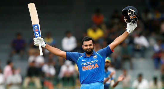 Rohit Sharma holds the record of highest individula score by a batter in ODIs. Rohit smashed 264 in an ODI against Sri Lanka thereby claiming the record (Image: Reuters)