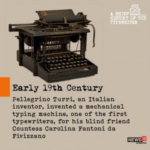 A Brief History of Typewriters