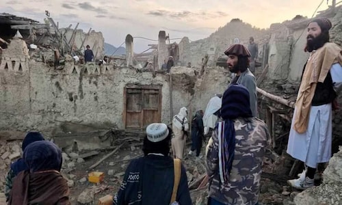 Afghan earthquake