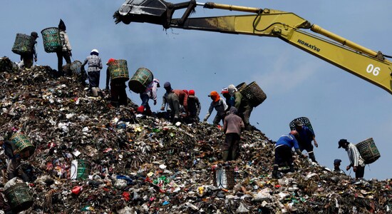 No.8 | Indonesia | Waste exprted in 2021: 1.1 million tonnes. (Image: Reuters)