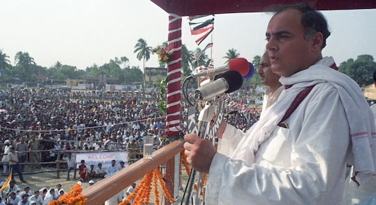 Rajiv Gandhi, the son of Indira Gandhi, who took office of Indian Prime Minister after her mother was assassinated was also a victim of an assassination, Rajiv Gandhi was assassinated on 21 May 1991 while campaigning for the Sriperumbudur Lok Sabha Congress candidate 