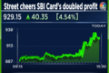 SBI Cards profit more than doubles boosted by 9,00,000 new accounts — Street gives a thumbs up