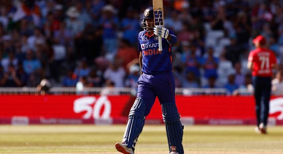 2. Suryakumar Yadav | Suryakumar Yadav will be expected to do the bulk of the scoring in the middler order in this series. Against England Hardik Pandya and Rishabh Pant proved the lynchpins but with the two players given rest from the ODI series all eyes will be on Suryakumar. The 31-year-old had two low scores in the ODI series against England but when on sonmg Suryakumar could be a very dangerous batsman as he proved with a T20I hundred against England. (Image: Reuters) 2. Suryakumar Yadav | Suryakumar Yadav will be expected to do the bulk of the scoring in the middler order in this series. Against England Hardik Pandya and Rishabh Pant proved the lynchpins but with the two players given rest from the ODI series all eyes will be on Suryakumar. The 31-year-old had two low scores in the ODI series against England but when on sonmg Suryakumar could be a very dangerous batsman as he proved with a T20I hundred against England. (Image: Reuters)