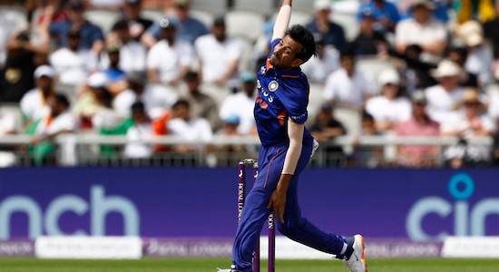 4. Yuzvendra Chahal | Yuzvendra Chahal was in good wicket-taking form against England. Across the six white-ball matches (3 T20Is and 3 ODIs) Chahal picked 11 wickets. Chahal will be India's lead spinner against the West Indies and will expected to stop the flow of runs and pick wickets in the middle phase of an innings. (Image: Reuters) 4. Yuzvendra Chahal | Yuzvendra Chahal was in good wicket-taking form against England. Across the six white-ball matches (3 T20Is and 3 ODIs) Chahal picked 11 wickets. Chahal will be India's lead spinner against the West Indies and will expected to stop the flow of runs and pick wickets in the middle phase of an innings. (Image: Reuters)