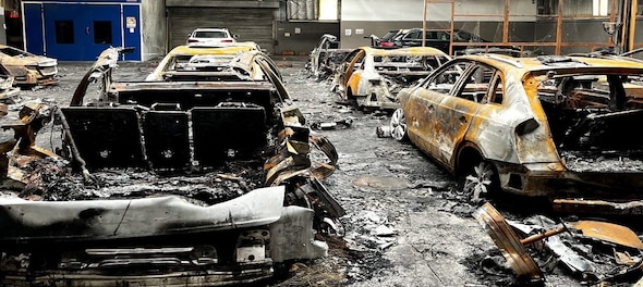 Fire at Audi service centre scorches 19 cars, many of them beyond repair