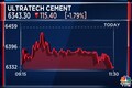 UltraTech Cement shares dip on likely profit-taking after a stellar show, but most brokerages are still bullish