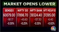 Sensex and Nifty50 edge lower amid weakness in IT and pharma stocks