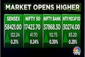 Sensex rises 200 pts and Nifty50 tops 17,400 ahead of RBI policy announcement