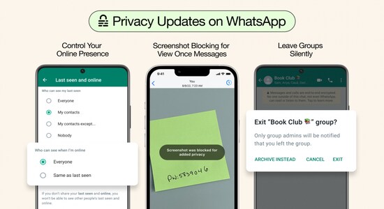 New WhatsApp privacy features to block screenshots of 'view once' messages, & lots more